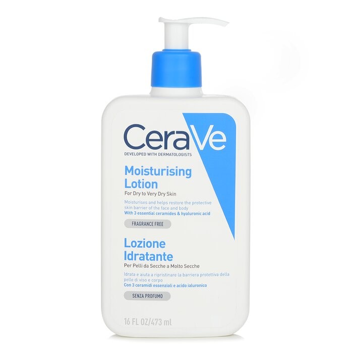 CeraVe Feuchtigkeitslotion für trockene bis sehr trockene Haut 473ml - Bild 2