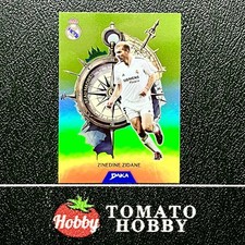 ZINEDINE ZIDANE /199 YELLOW REFRACTOR DAKA TOP AUDIENCE 2025-26 ROAD REAL MADRID