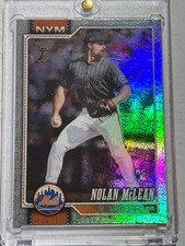 2026 Topps Series 1 Nolan McLean RC 75th Anniversary Foil 17/75 New York Mets