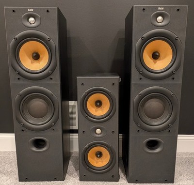 B & W 603 S2 Floorstanding with LCR6 S2 Center Speakers