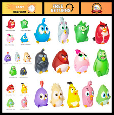 Collectible Angry Birds Action Figures Set - 13 Toys, Pig City Strike, Space Pla