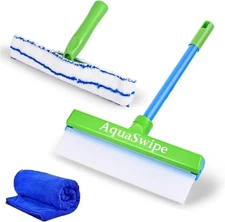 Silicone Window Squeegee Recyclable 3-in-1 for Glass & Car