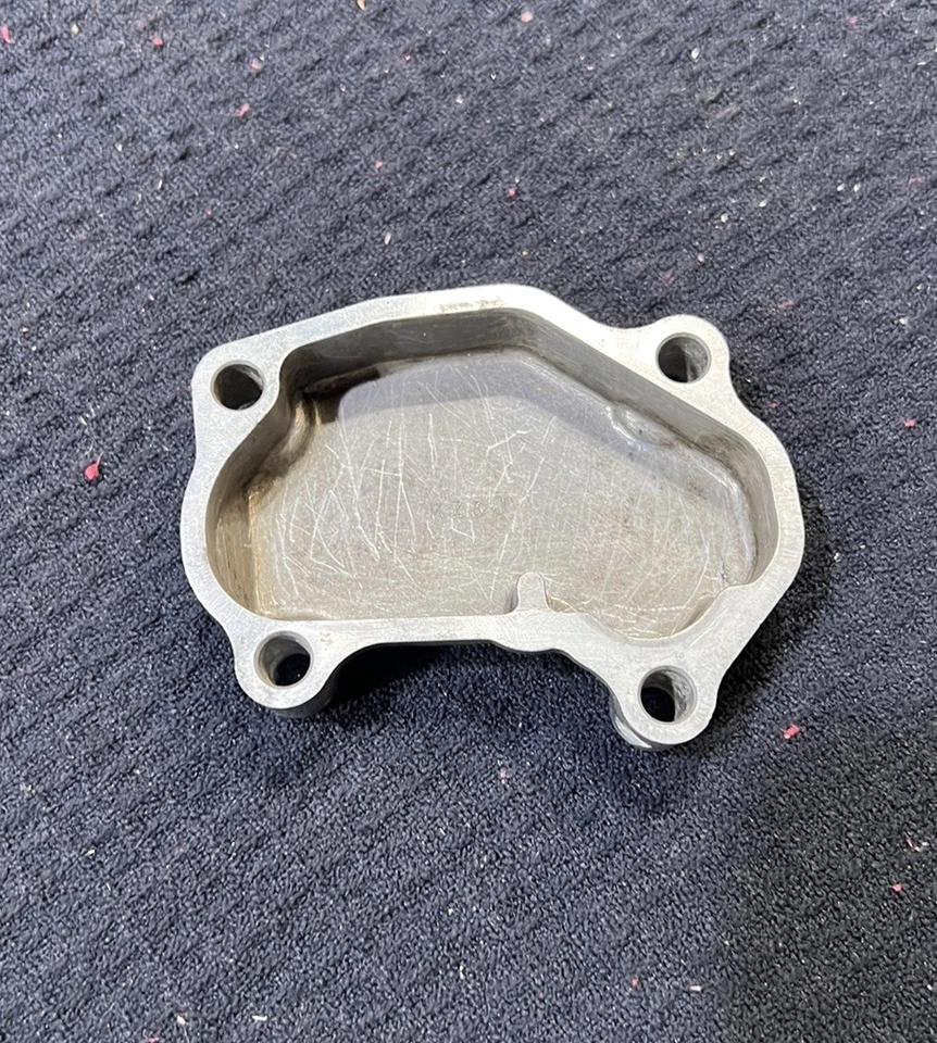 1996 Honda CR250R cylinder exhaust power valve linkage cover OEM Factory - Image 4 of 4