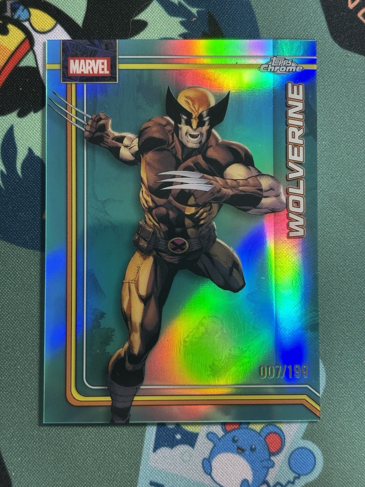 2026 Topps Chrome Marvel Wolverine 106/199 #199