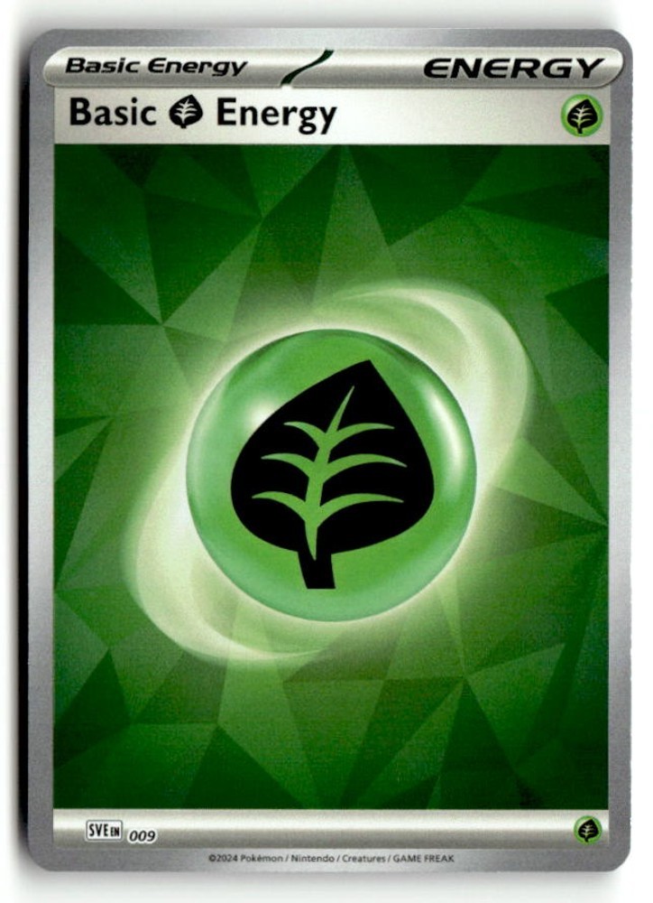 Basic Grass Energy [009] NM Holofoil