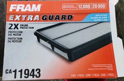 FRAM Extra Guard CA11943 Replacement Engine Air Filter for Select Hyundai 