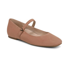 Limited stock VIONIC Alameda Mary Jane Flat - Mocha Mousse Suede NEW WITH BOX