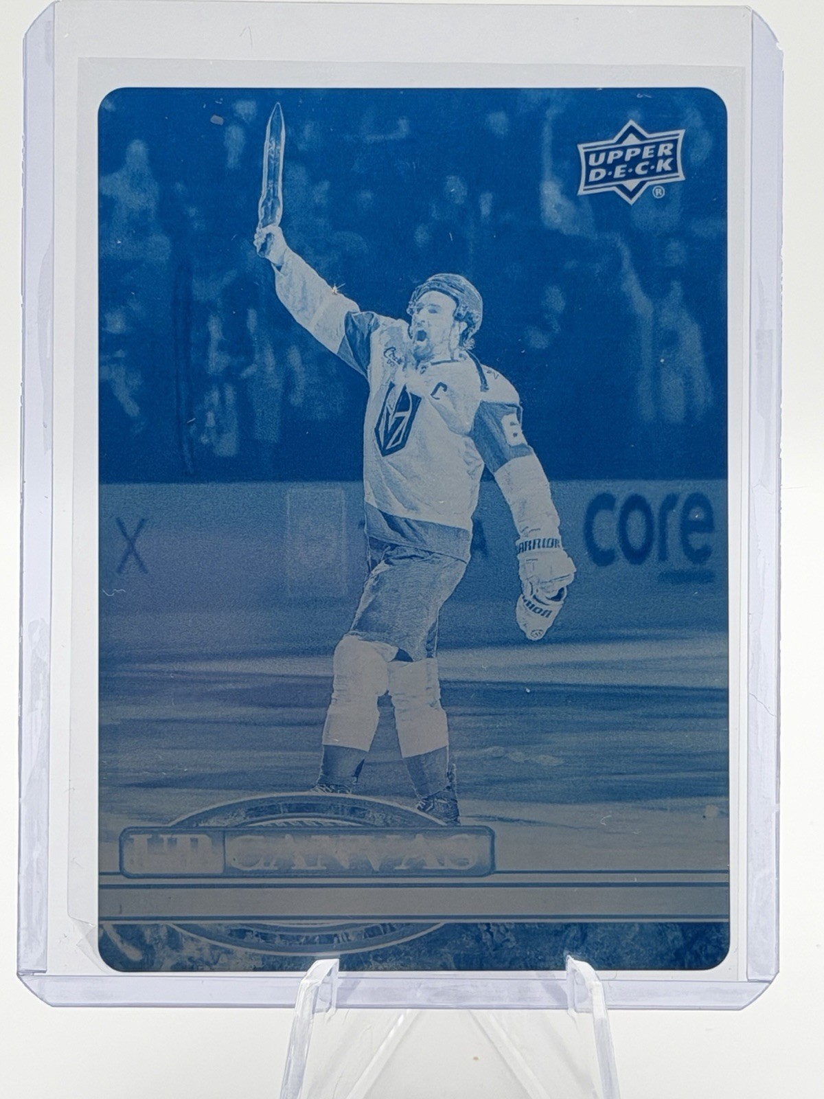 2025-26 Upper Deck  - Ud Canvas Mark Stone #C-132 Printing Plate Cyan 1/1