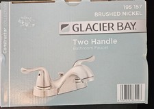 NEW Brushed Nickel Bathroom Faucet