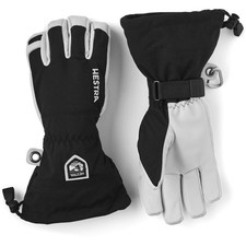 HESTRA Army Leather Heli Ski Glove - 11.0 - Black