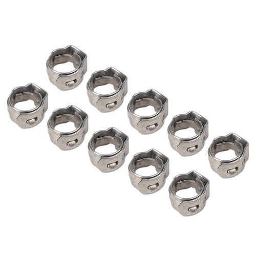 Versatile Stainless Steel Clamp Ring for 10pcs PEX Crimp Fittings Hose Clamps - Picture 9 of 63