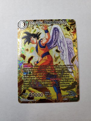 Dragon Ball Super TCG Son Goku, Peace Resolution (God Rare)BT21