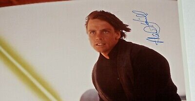 Mark Hamill young autographed 8x10 photo Star Wars