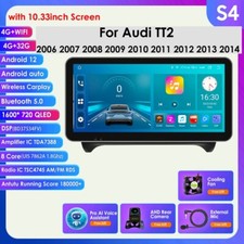 10.33android 432gb Car Stereo Dabradio Gps Carplay For Audi Tt 2 2006-2014 Ai