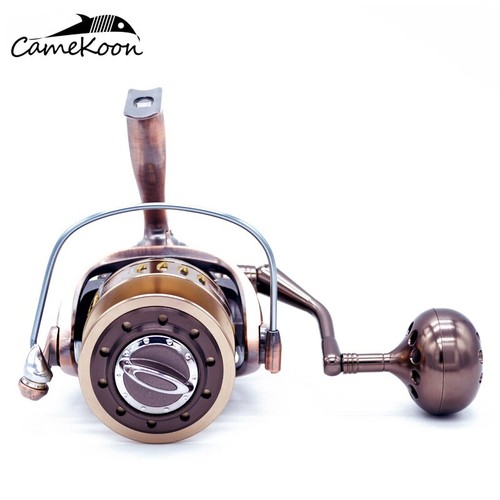 CAMEKOON ML7000 Full Aluminum Spinning Fishing Reel Smooth Powerful Carbon Drag - Picture 7 of 11