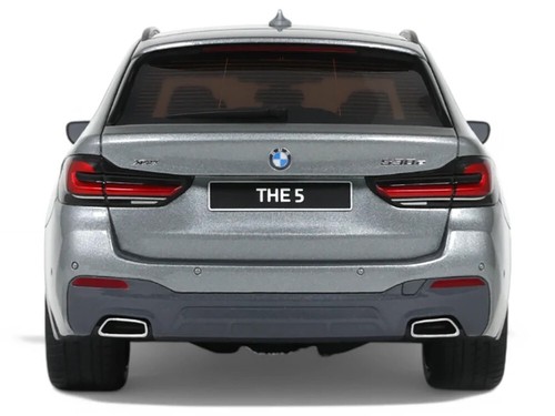 2023 BMW 530E XDRIVE M SILVER 1/18 MODEL CAR BY GT SPIRIT GT485 - Picture 7 of 10