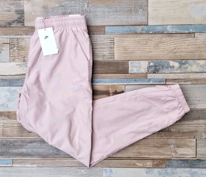 Pantaloni Nike Sportswear Tessuti Retro Foderati Oxford Rosa Uomo Large Prezzo Francoforte £54