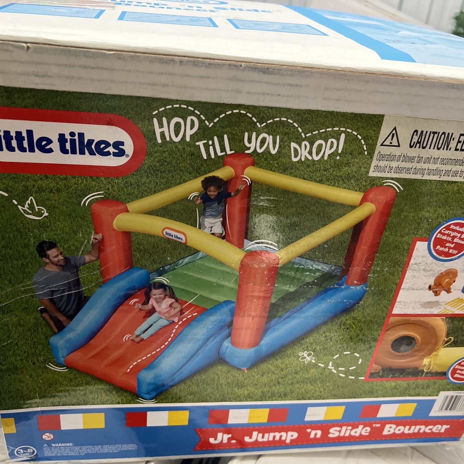 Little Tikes Jr. Jump ‘n Slide Bouncer