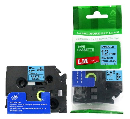 Select Size & Label Color Compatible P-touch Tapes for Brother PT-E550W PTE550W - Picture 10 of 37