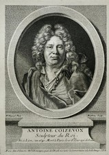 ANTOINE COIZEVOX SCULPTOR (1640-1720) LYON portrait 18th century