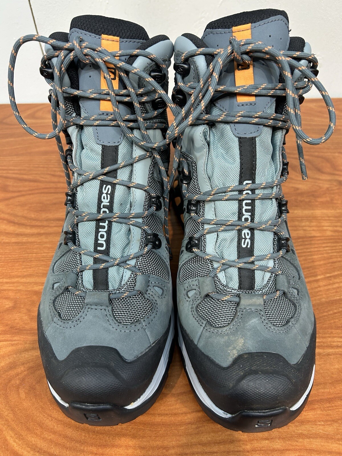 Stivali donna 9 Salomon 4D Contagrip Mid escursionismo GoreTex Ortholite grigio 145464