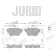 Plaquette de frein Autobianchi Y10