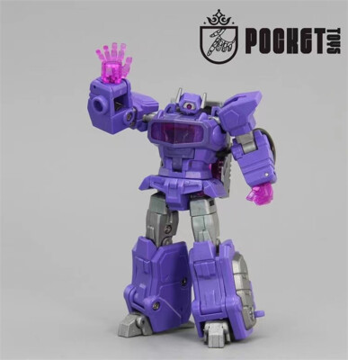 PocketToys PT-03 PT03 G1 Mini Pocket War Shockwave Action Figure