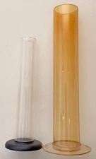 Two Plastic Hydrometer Test Jars for Beer or Wine Making Free Shipping
