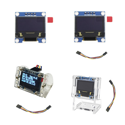 96-Zoll-OLED-Anzeigemodul CPU-Temperaturanzeige SSD1306 Raspberry PI 4B 0