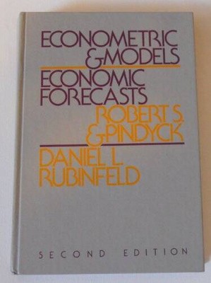 Econometric models and economic forecasts - Paperback - GOOD