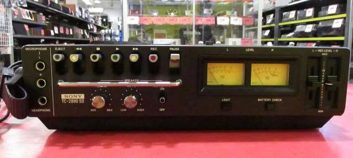 肌触りがいい SONY カセットデンスケ TC-2890SD レコーディング/PA機器