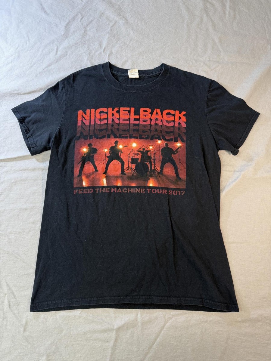 Nickelback T-shirt Feed the Machine Tour 2017 - M | eBay