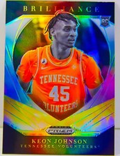 Keon Johnson RC 2021 Silver Prizm Draft Picks Brilliance Insert Rookie Card #5