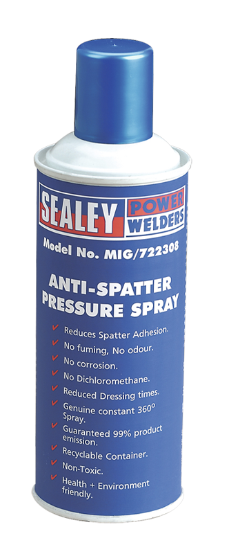 Sealey Anti-Spatter Pressure Spray 300Ml - Image 9