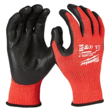 Milwaukee 48-22-8933B Cut Level A3 Nitrile Dipped Gloves, Touchscreen, S-2XL