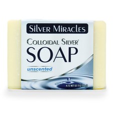 Jabón de plata coloidal de Silver Miracles DIRECTO DEL FABRICANTE