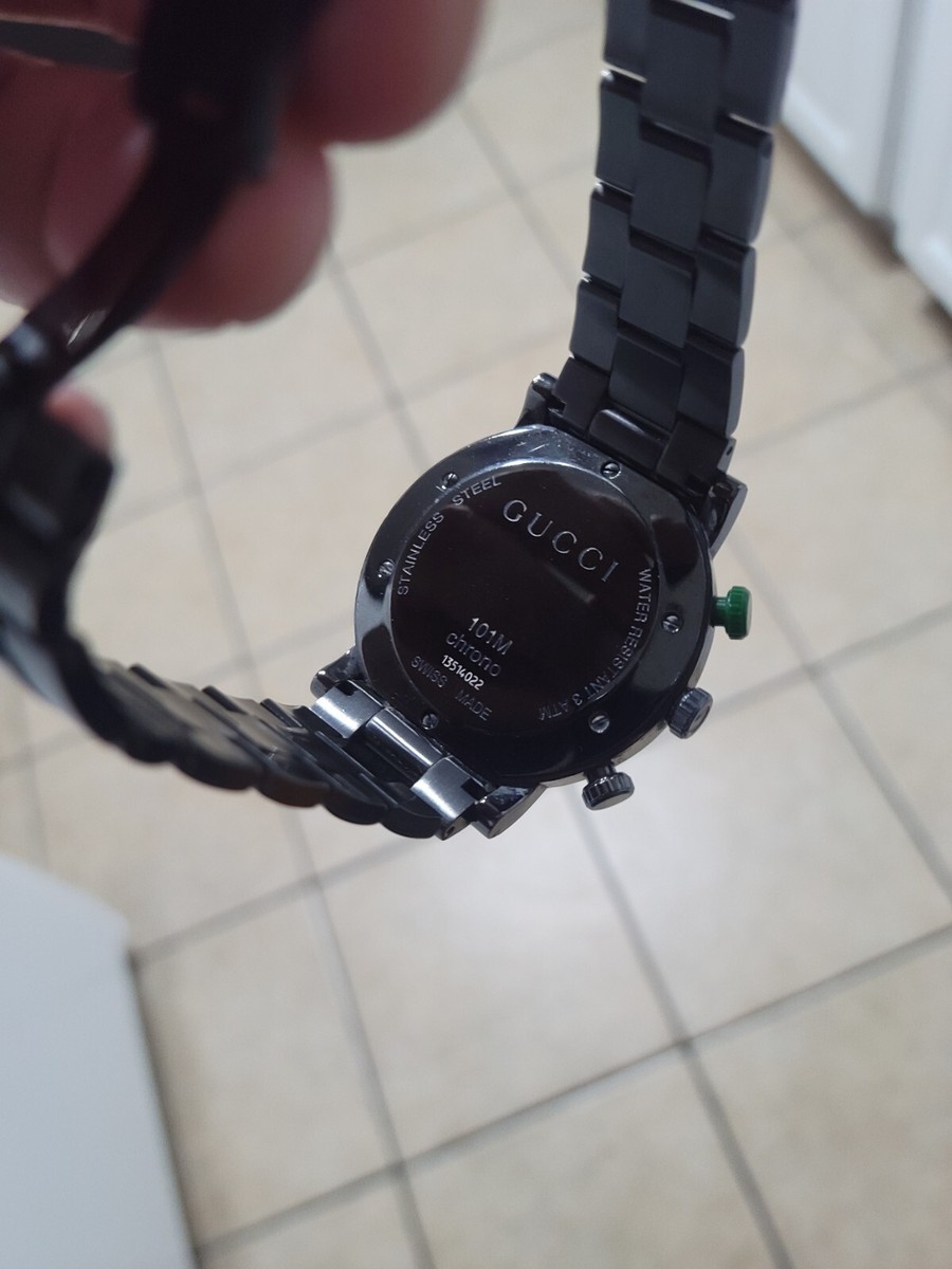 GUCCI／G-Face 101M Chrono※“宝の持ち腐れ”撲滅委員会特価 GUCCI／G-Face 101M Chrono※“宝の持ち腐れ”撲滅委員会特価