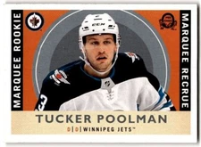 2017-18 O-Pee-Chee Retro Tucker Poolman Rookie #621 Winnipeg Jets