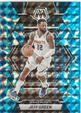 2022-23 Panini Mosaic Jeff Green Blue Prizm SP