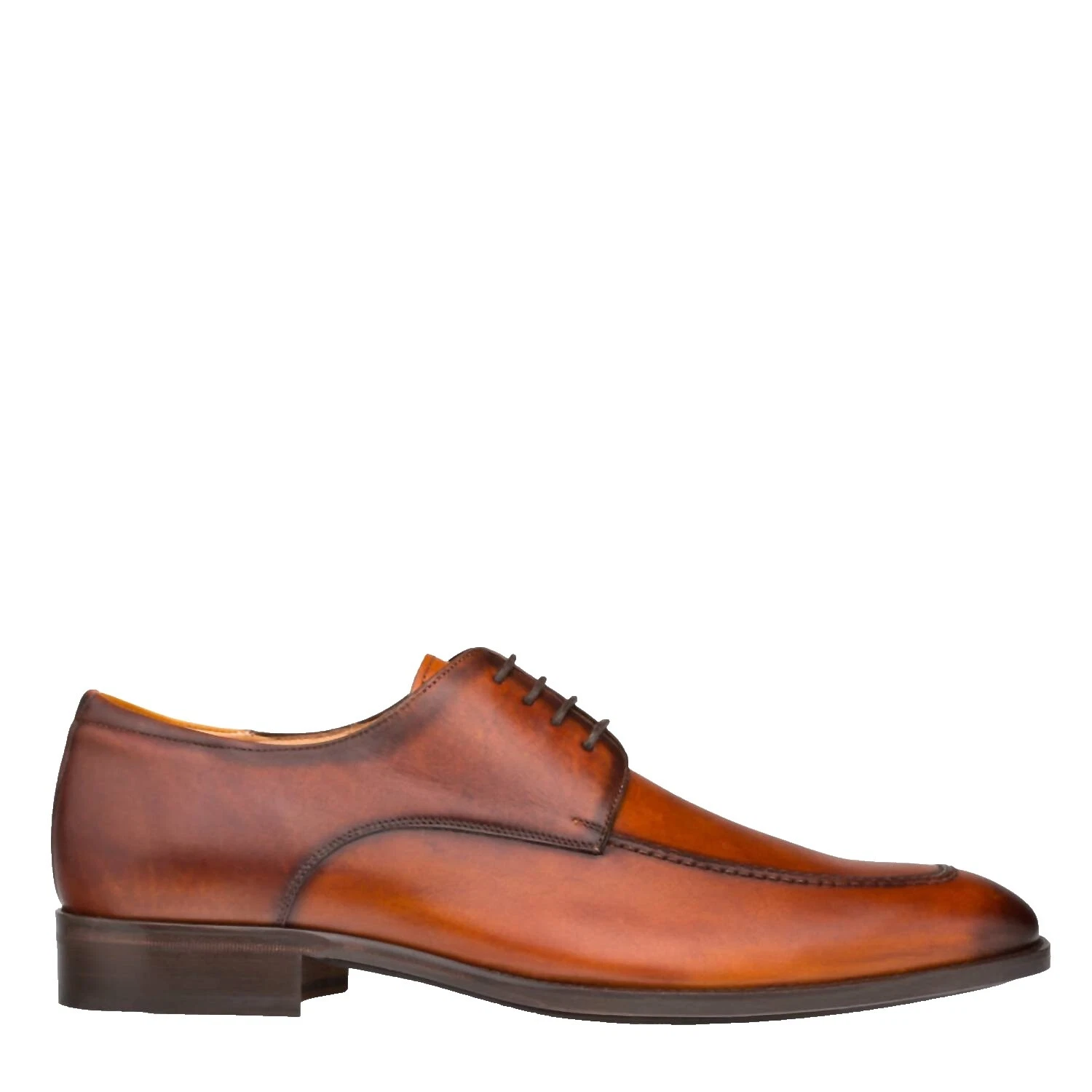 Brown Leather Upper Mezlan Dress Shoes for Men