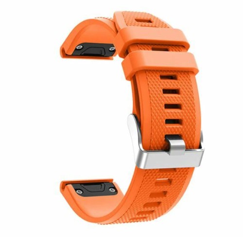 For Garmin Instinct 2 Strap Replacement Watchband Silicone 22mm Buckle Plain - Picture 6 of 16