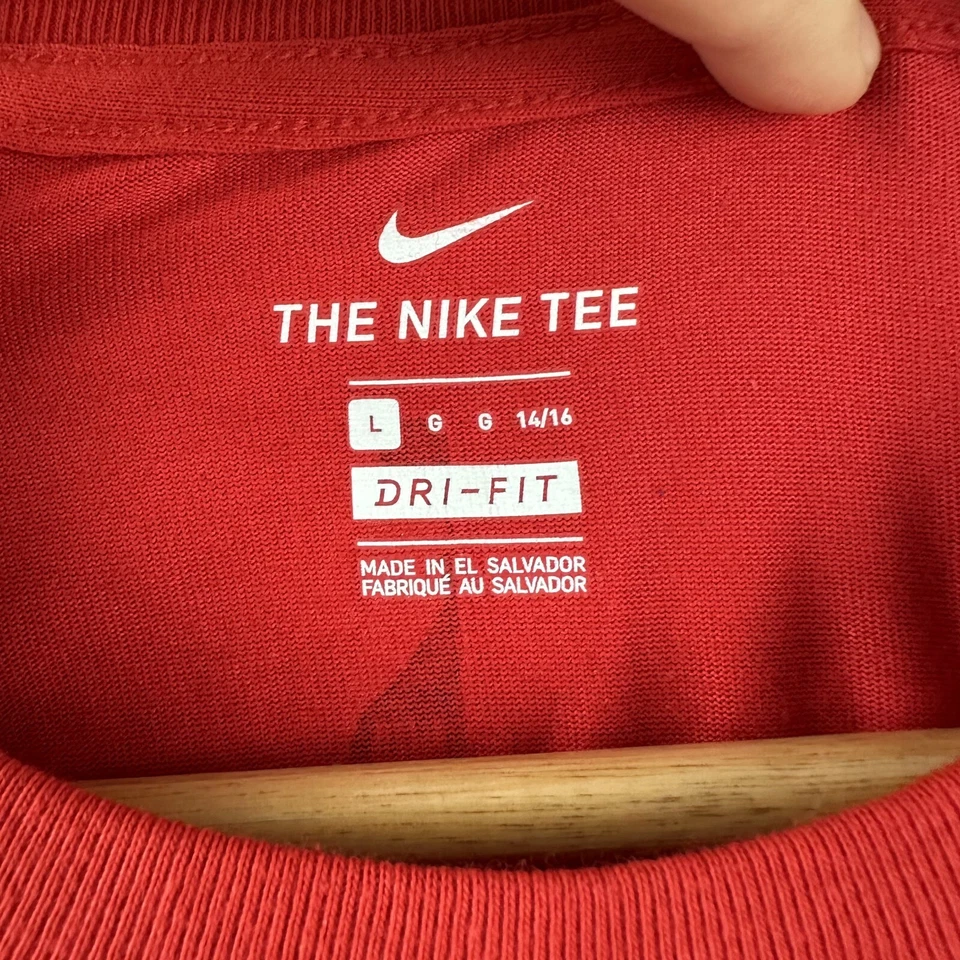 Nike NBA Houston Rockets Chris Paul #3 Camiseta Manga Corta Jóvenes Niños Grande Roja Foto 3 de 4