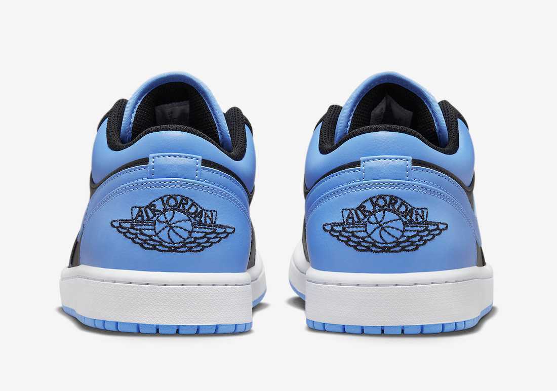 Nike Air Jordan 1 Low University Blue 553558-041 Men's Size Nike Air Jordan 1 Low University Blue 553558-041 Men's Size