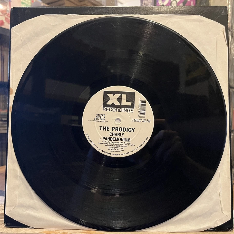 [EDM/DANCE]~VG 12"~The PRODIGY~Charly~Your Love~Pandemonium~[1991~XL]~UK Import~ Foto 2 de 4