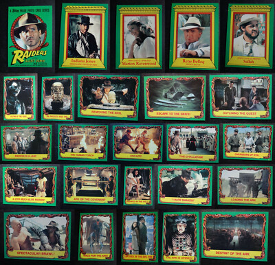 1981 Topps Raiders of the Lost Ark Trading Card Complete Your Set You Pick List 