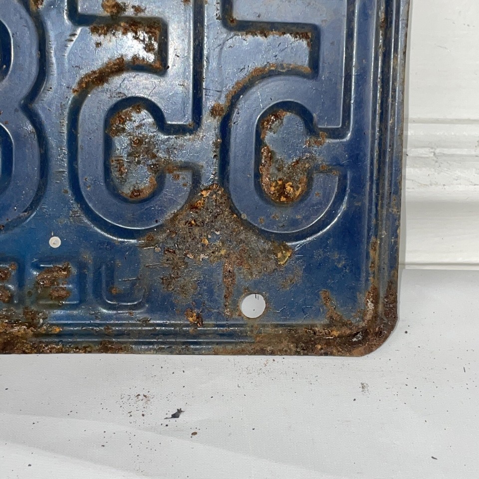 1955 KENTUCKY JEFFERSON COUNTY LICENSE PLATE TOUR KENTUCKY 55 PLATE