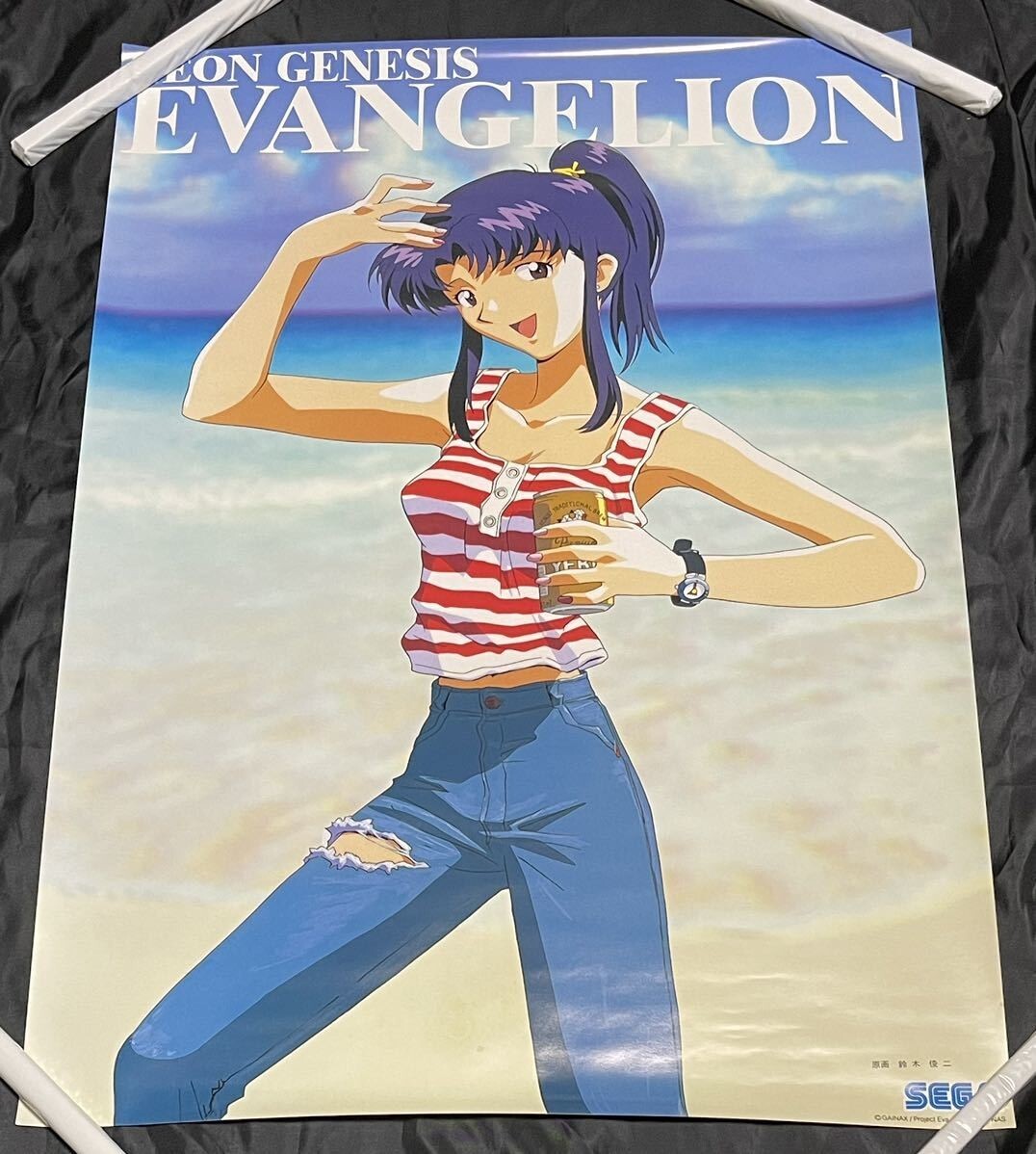 NEON GENESIS EVANGELION ポスター　B2 Neon Genesis Evangelion / Misato Katsuragi / Promo Poster B2