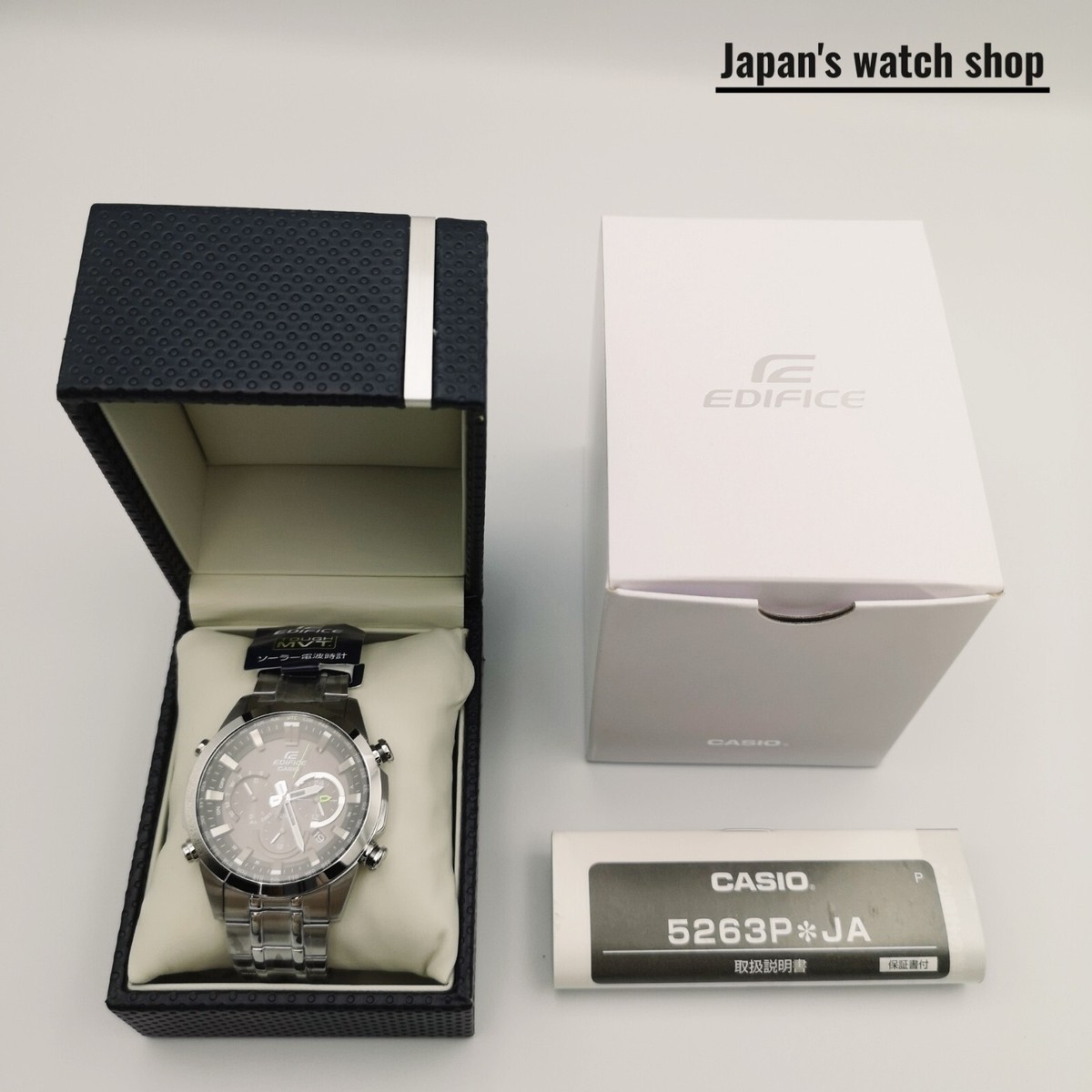 CASIO EDIFICE EQW-T630JD-1AJF Black Sporty Solar Men's Watch New