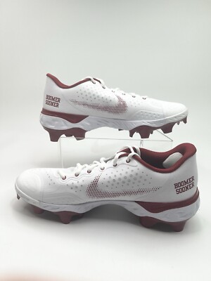 Nike Alpha Huarache Elite Oklahoma Sooner Baseball Cleats Sz  display picture 1