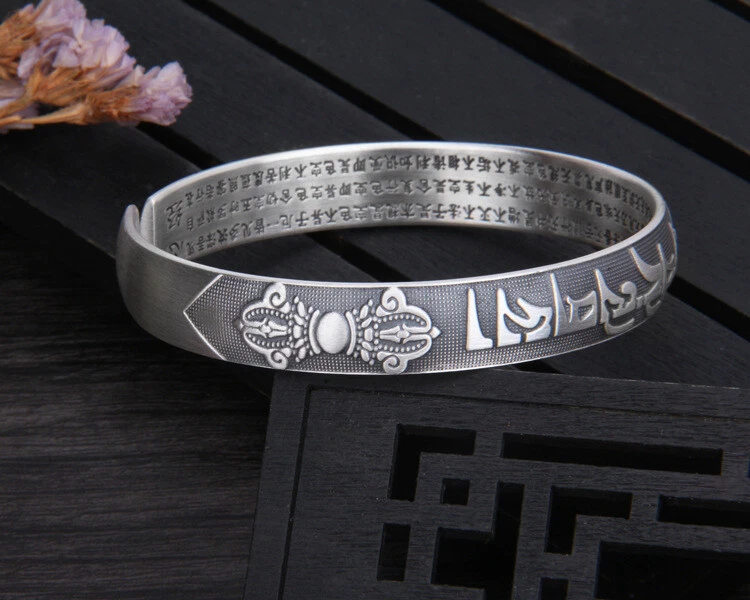 Mantra bangle bracelets discount